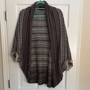 Cotton blend Knit Shrug Wrap Sweater
